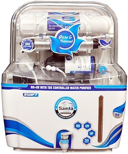 Samta 15L Swift 14Stage RO+UV+TDS+Mineral+UF Water Purifier price in India.