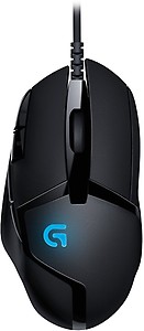 Logitech G402 Wired Optical Gaming Mouse  (USB 2.0, Black) price in India.