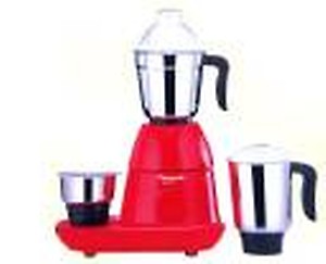 Butterfly Cyclone Mixer Grinder, 750W, 3 Jars (Red) price in India.