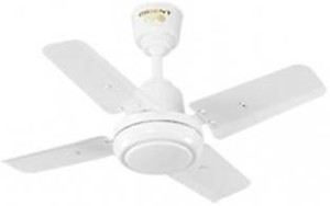 Orient Four Blade Ceiling Fan New Breeze White 600 MM (24 inch) price in India.