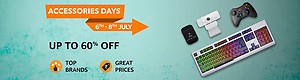 Accessories Days [6-8 July] - Up To 60% off on Top Brands Great Prices