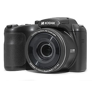KODAK PIXPRO Astro Zoom AZ255-WH 16MP Digital Camera with 25X Optical Zoom 24mm Wide Angle 1080P Full HD Video and 3" LCD (White) price in India.