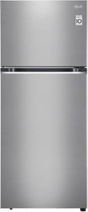 LG 398 Litres 2 Star Convertible Double Door Refrigerator with Smart Inverter Compressor | Multi Air Flow | Moving Ice Tray (GL-S422SPZY, Shiny Steel) price in India.