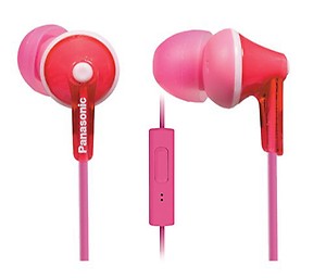 Panasonic RP-TCM125 Wired In Ear Headset with Mic (Black) price in India.