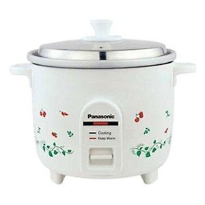 Panasonic SR-WA10H(E) 1 Liter Rice Cooker, White price in India.