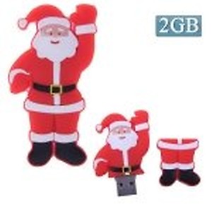 Christmas Father 2GB USB Flash Disk price in India.