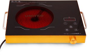 United DT555 Radiant Cooktop  (Black, Push Button) price in India.