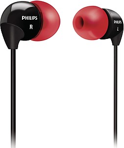 Philips SHE3500RD Headphones | Philips In Ear Headphones price in India.