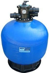 WATERTECH SYSTEMS Swimming Pool FRP Bobbin Wound Filter 525mm Dia Multiport Valve Top Mount price in India.