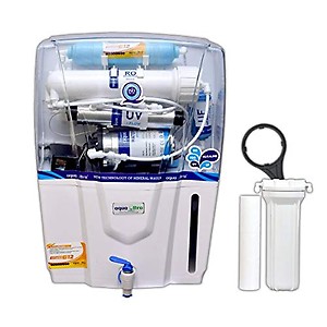 Aqua Ultra Premier RO+11W UV(OSRAM, Made In Italy) +B12+TDS Controller Water Purifier price in India.