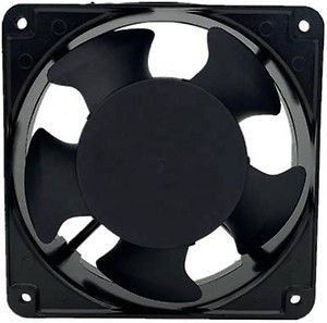 Aluminum Exhaust Fan (4 inch, Black) For Use in Bathroom & toilet HIGH SPEED CONTROL 220/240VAC 4 INCH FAN 120X120X38MM price in India.