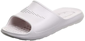 Nike womens W Victori One Shwer Slide BARELY ROSE/WHITE-BARELY ROSE Slide - 7.5 UK (10 US) (CZ7836-600) price in India.