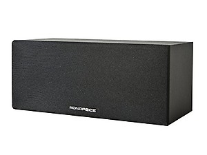 Monoprice Premium Home Theater Center Channel Speaker, Black price in India.