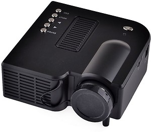 WONDERWORLD ® 60&quot; Mini Hd LED Cinema Theater 40 lm LED Corded Portable Projector  (Black) price in India.