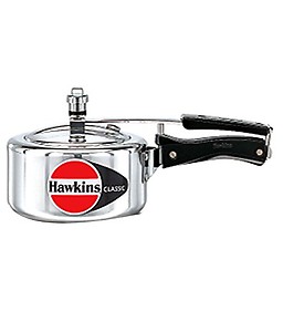 Hawkins Classic 1.5L Aluminium Inner Lid Pressure Cooker, Silver price in India.
