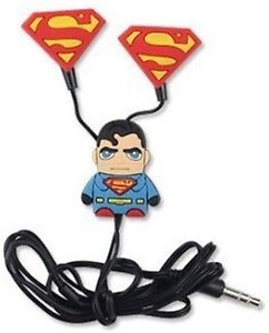 OGO Super Man Wired without Mic Headset  (Black, In the Ear) price in India.