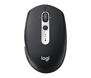 Logitech M585 Multi-Device Wireless Mouse – Control and Move Text/Images/Files Between 2 Windows and Apple Mac Computers and Laptops with Bluetooth or USB, 2 Year Battery Life, Graphite price in India.