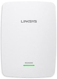 LINKSYS RE3000W N Wi-Fi Range Extender 300 mbps WiFi Range Extender  (White, Single Band) price in India.