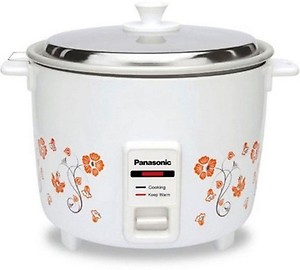 Panasonic SR-WA10H (E) Electric Rice Cooker  (2.7 L, White) price in India.