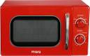 MarQ By Flipkart 20 L Retro Solo Microwave Oven  (20AMWSMQR, Red Retro) price in India.