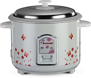 BUTTERFLY JADE Blossom Electric Rice Cooker 1.8 Liter White price in India.