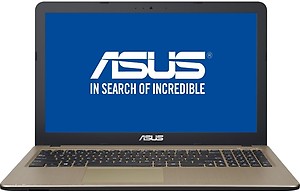 ASUS A SERIES Core i3 6th Gen 6006U - (4 GB/1 TB HDD/DOS/2 GB Graphics) A541UJ-DM067A541U Laptop  (15.6 inch, Chocolate Black IMR With Hairline, 2.0 kg) price in India.