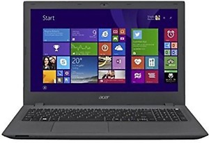 Acer E5-573 Notebook (NX.MVHSI.028) (4th Gen Intel Core i3- 4 GB RAM- 500 GB HDD- 39.62 cm (15.6)- Windows 8.1) (Grey) price in India.