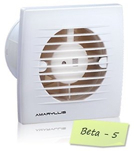 AMARYLLIS Bathroom Exhaust Fan Beta-5, 5 Inches, White/Ivory price in India.