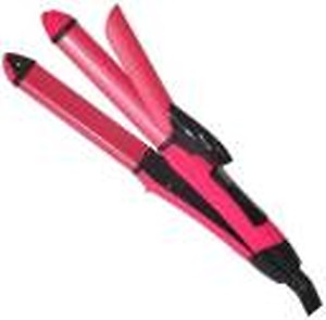 SWL NHC 2009 2 in 1 Hair Straightener and Curler (Device Of woman) (Pink) price in India.
