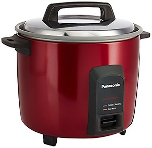 Panasonic SR-Y22FHS 750-Watt Automatic Electric Cooker with Non-Stick Cooking Pan (Burgundy), 5.4 Litre price in India.