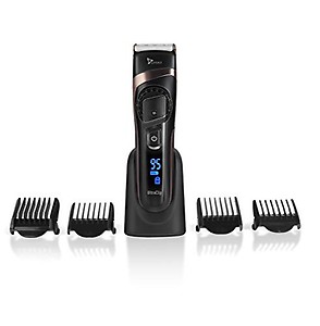 SYSKA HT1250 BeardPro Corded & Cordless Men's Trimmer with Self Sharpening Titanium Coated Blades, 20 Length Settings , 90 Min Runtime with Fast Charge Function - (Blue) 2 Year Warranty price in India.