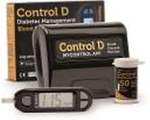 Control D 50 Test Strips (Bloodglucose) price in India.