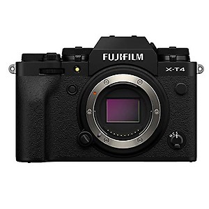 FUJIFILM X Series X-T4 Mirrorless Camera Body Only  (Black) price in India.