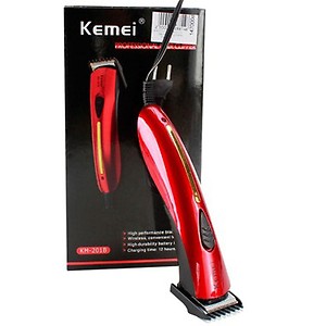 Kemei KM201B Trimmer for Men (Red) price in .