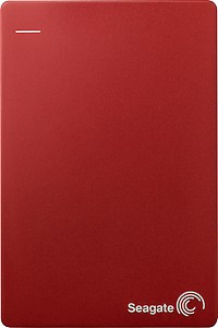 Seagate Backup Plus 1TB USB 3.0 Portable External Hard Disk Drive (STDR1000303, Red) price in .