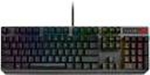 ASUS ROG Strix Scope TKL Wired Gaming Keyboard with Mechanical RGB Keys (Aura Sync lighting, Black & Grey) price in India.