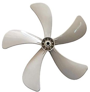 Generic 18 Inch 5 Blade ABS Plastic Cooler Fan Clockwise/18 Inch/White price in India.