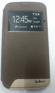 Premium Caller-id flip Case Cover With kickstand for Motorola Moto G 3rd Generation