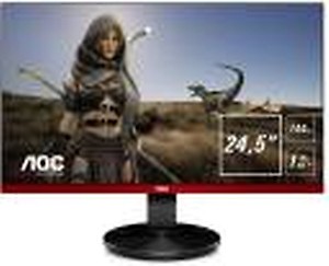 AOC G2590Vx Lcd Gaming Monitor With Led Backlight 25Inch(63.5 Cm) 1920 x 1080 Pixels (Full Hd) With Hdmix2 /Vga Port/Display Port, Full Hd, 75Hz Refresh Rate, Response Time-1Ms In-Built Speaker, Black price in India.
