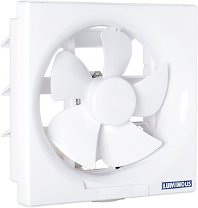 Luminous Vento Deluxe 250 mm Exhaust Fan For Kitchen, Bathroom with Strong Air Suction, Rust Proof Body and Dust Protection Shutters (2-Year Warranty, White) price in India.