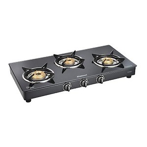 Sunflame Classic 3B SS 3 Burner Auto Gas Stove price in India.