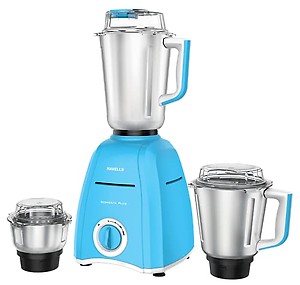 Havells Momenta Plus 750 watt Mixer Grinder with 3 Jar (Blue) (GHFMGALB075) price in India.