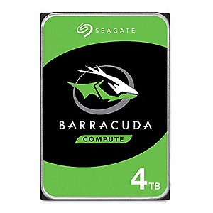 Seagate Barracuda Internal Hard Drive 4TB SATA 6Gbs 256 MB Cache 3.5-Inch