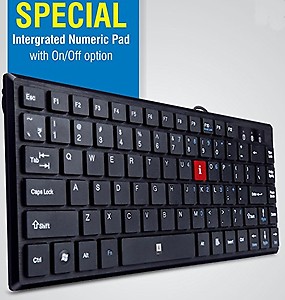 Iball Lilkey A6 Usb Keyboard With Wire price in India.