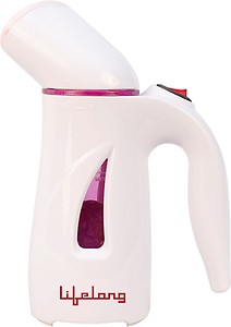 Lifelong LLGS01 300 W Garment Steamer  (White, Pink) price in India.