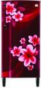 Godrej 192 L Direct Cool Single Door 2 Star Refrigerator  (Ruby Red, RD EDGERIO 207B 23 THF Rby Red) price in India.
