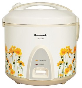 Panasonic SR-KA22A (R) 2.2-Litre 745-Watt Automatic-Jar Rice Cooker