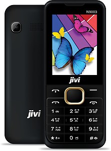 JIVI N9003 Full Multimedia Mobile - (Black + Champagne) price in India.