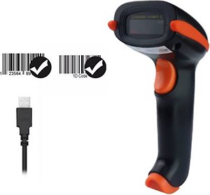 F2C Laser barcode printer Handheld Wired Barcode Scanner Laser Barcode Scanner  (Handheld) price in India.