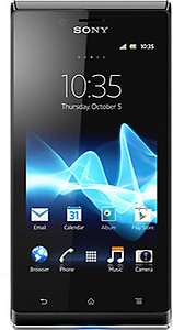 Sony Xperia J GSM Mobile | Sony Xperia J GSM White Phone price in India.
